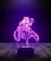 Lampka LED 3D Plexido League of Legends Ahri - 2