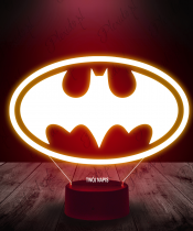 Lampka LED 3D Plexido Batman Logo - 3