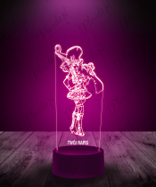 Lampka LED 3D Plexido League of Legends Caitlyn - 2