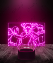 Lampka LED 3D Plexido Postacie Jujutsu Kaisen