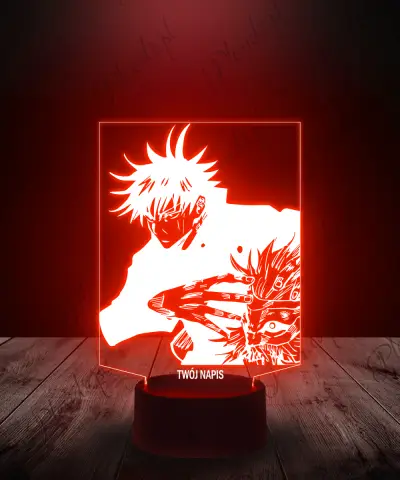 Lampka LED 3D Plexido Meugmi Jujutsu Kaisen