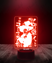 Lampka LED 3D Plexido Iradori Jujutsu Kaisen