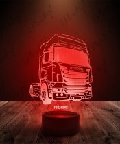 Lampka LED 3D Plexido Ciężarówka Scania Tir