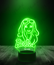 Lampka LED 3D Plexido Barbie w Okularach