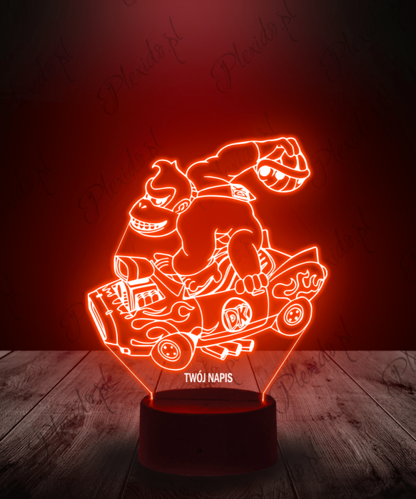 Lampka LED 3D Plexido Super Mario Donkey Kong