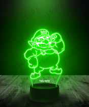 Lampka LED 3D Plexido Super Mario Wario