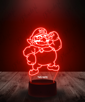 Lampka LED 3D Plexido Super Mario Wario