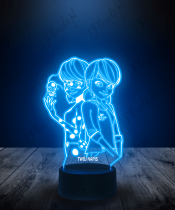 Lampka LED 3D Plexido Miraculum Marinette