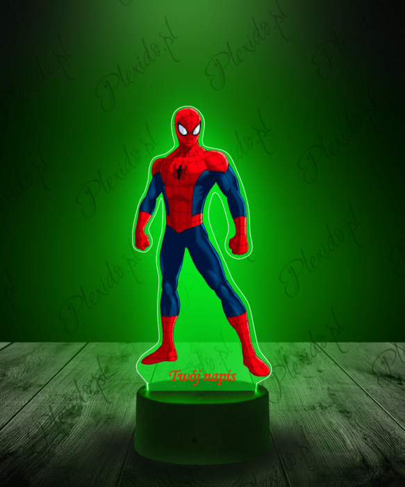 Marvel 3D LED Spiderman Main