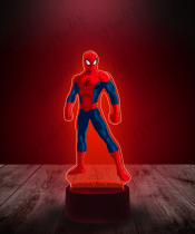 Lampka LED 3D Plexido z Nadrukiem Marvel Spiderman