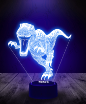 Lampka LED 3D Plexido T-Rex Dinozaur Park Jurajski - 2