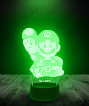 Lampka LED 3D Plexido Super Mario Bros - 1