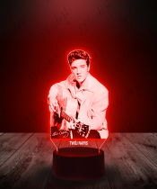 Lampka LED 3D Elvis Presley