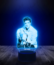 Lampka LED 3D Elvis Presley