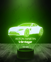 Lampka LED 3D Plexido Samochód Aston Martin Vantage