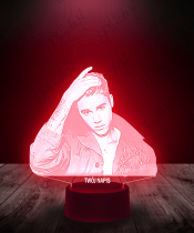 Lampka LED 3D Piosenkarz Justin Bieber - 3