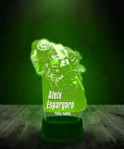 Lampka LED 3D Plexido Aleix Espargaro