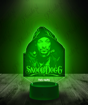 Lampka LED 3D Raper Snoop Dogg