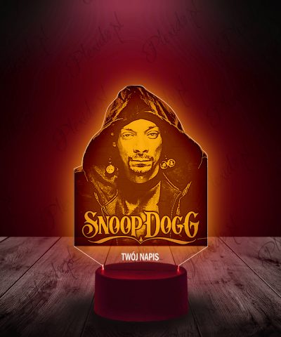 Lampka LED 3D Raper Snoop Dogg