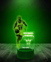 Lampka LED 3D Plexido Michael Jordan NBA