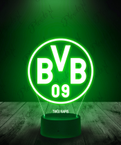 Lampka LED 3D Plexido Klub Borussia Dortmund