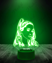 Lampka LED 3D Piosenkarka Ariana Grande