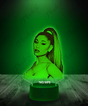 Lampka LED 3D Ariana Grande Kucyk