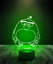 Lampka LED 3D Plexido Angry Birds Bomba