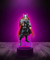 Lampka LED 3D Plexido z Nadrukiem Thor Marvel