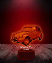 Lampka LED 3D Plexido Auto Citroen 2 CV