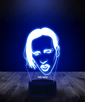 Lampka LED 3D Marilyn Manson - 1
