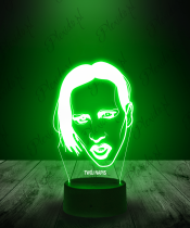 Lampka LED 3D Marilyn Manson - 2