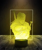 Lampka LED 3D Plexido Geralt z Rivii