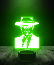 Lampka LED 3D Plexido Robert Oppenheimer