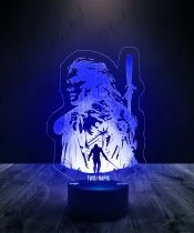 Lampka LED 3D Plexido Witcher Geralt