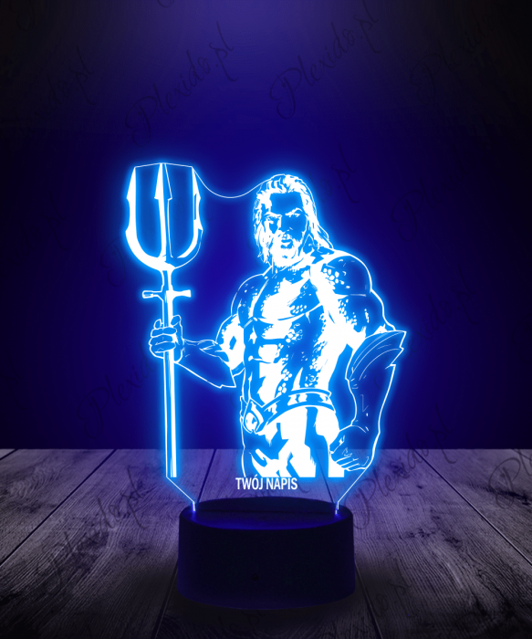 Lampka LED 3D Plexido Aquaman