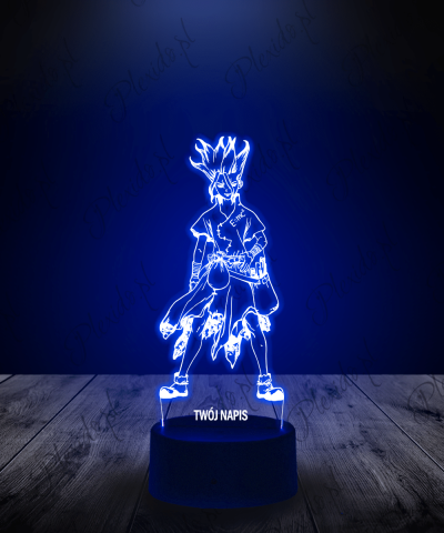 Lampka LED 3D Plexido Dr. Stone Senku Ishigami - 1