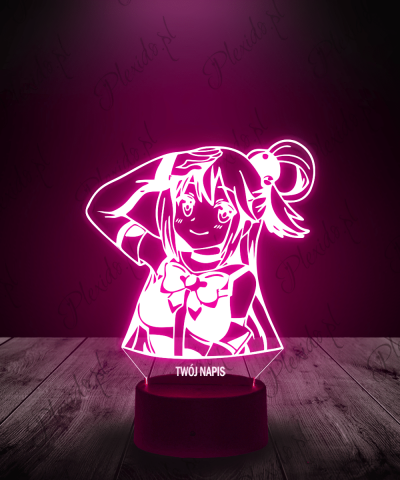 Lampka LED 3D Plexido KonoSuba - 1