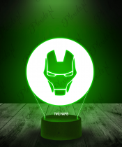 Lampka LED 3D Plexido Iron Man Marvel