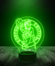 Lampka LED 3D Plexido Boston Celtics NBA