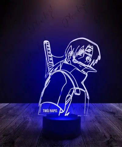 Lampka LED 3D Plexido Uchiha Itachi