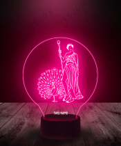 Lampka LED 3D Plexido Hera Mitologia - 1