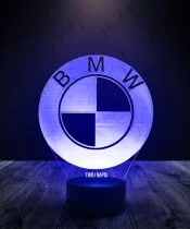 Lampka LED 3D Plexido BMW Logo