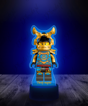 Lampka LED 3D Plexido z Nadrukiem Ninjago Nya Samuraj - 3