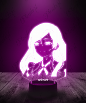 Lampka LED 3D Plexido The Most Heretical Last Boss Queen Pryde