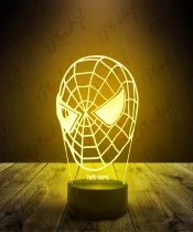 Lampka LED 3D Plexido Spider-Man Maska