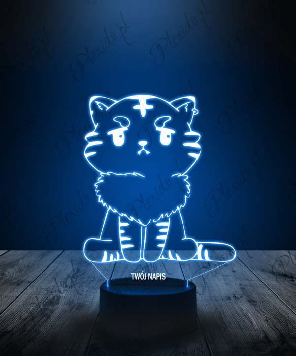 Lampka LED 3D Plexido In Another World With My Smartphone Kohaku