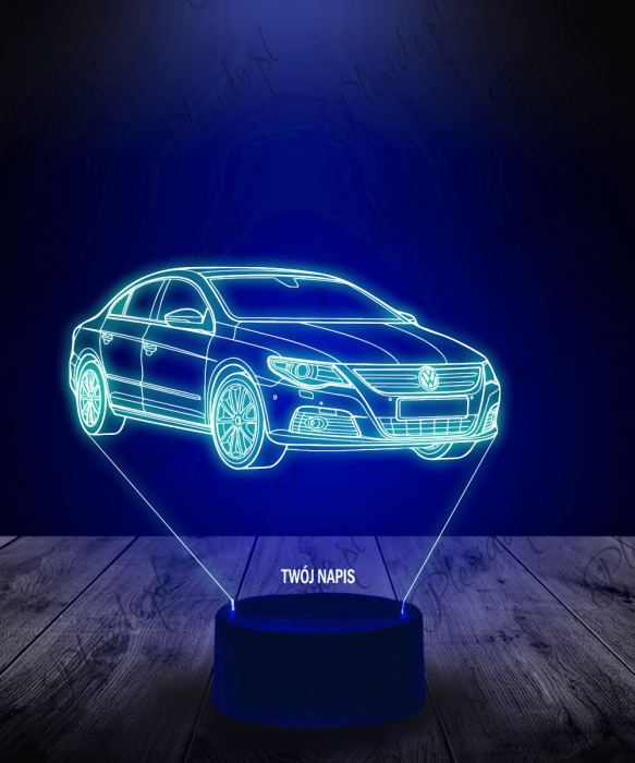 Lampka LED 3D Plexido Volkswagen Passat - 2