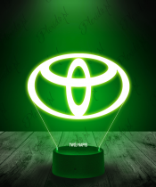 Lampka LED 3D Plexido Toyota Logo - 3