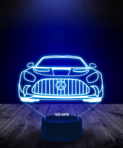 Lampka LED 3D Plexido Mercedes Przodem - 2